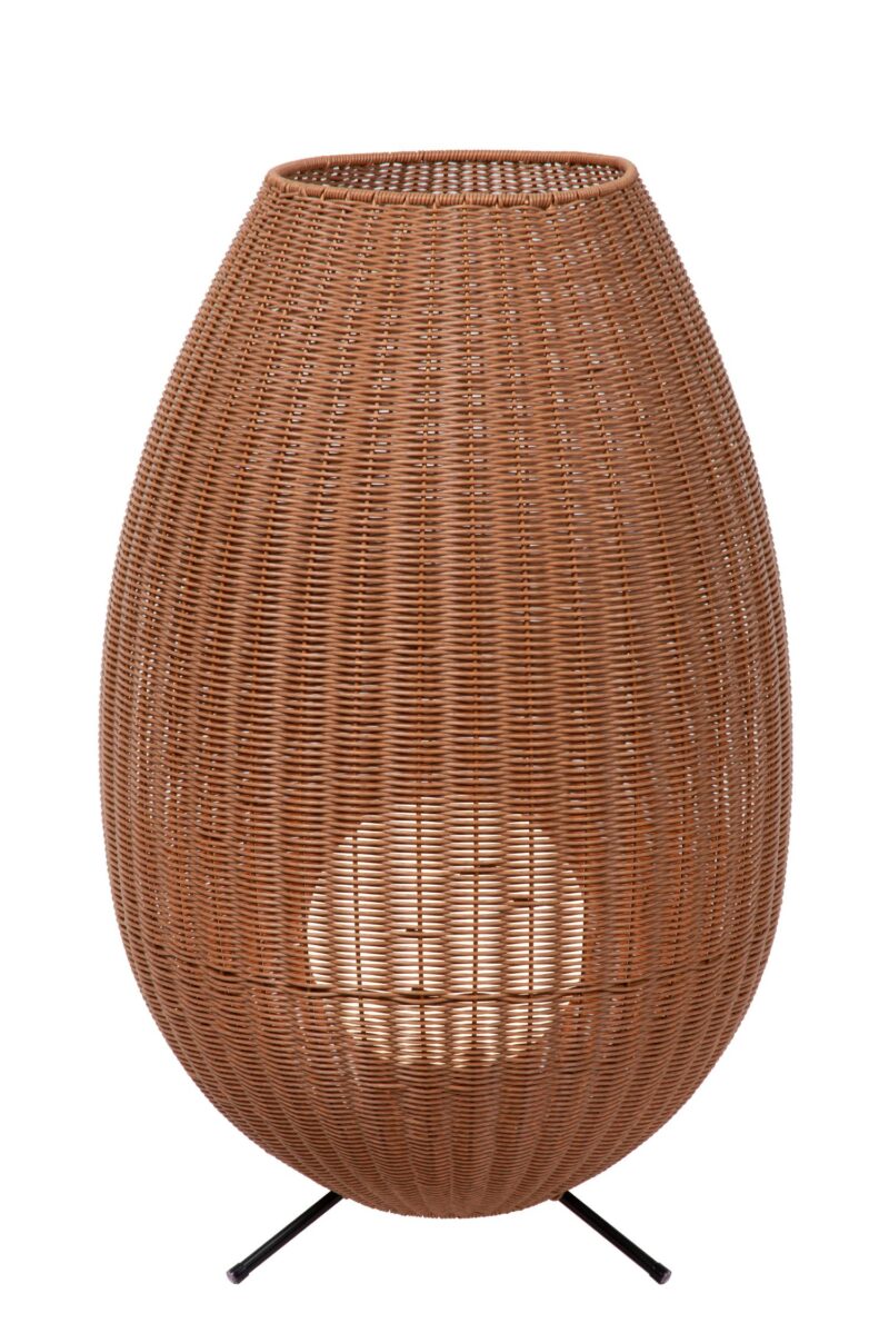 Lucide COLIN IP44 - Rechargeable Floor lamp Indoor/Outdoor - Battery pack- LED 3 StepDim - 1x3W 3000K - IP44 - Natural