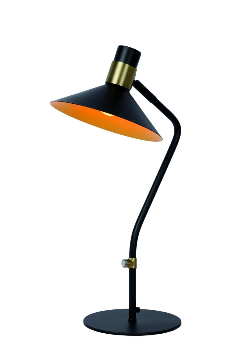 Lucide PEPIJN - Table lamp - 1xE14 - Black