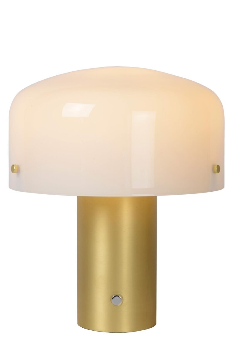 Lucide TIMON - Table lamp - 1xE27 - Matt Gold / Brass