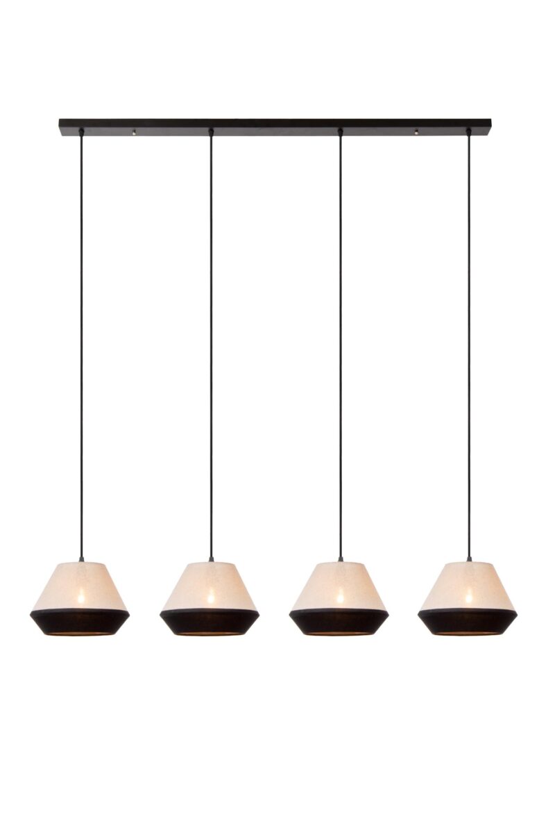 Lucide KALA - Pendant light - 4xE14 - Taupe