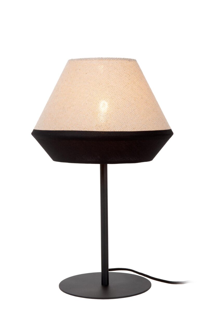 Lucide KALA - Table lamp - Ø 25 cm - 1xE14 - Taupe