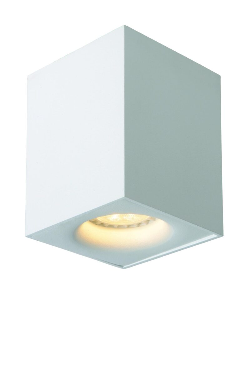 Lucide BENTOO-LED - Ceiling spotlight - LED Dim. - GU10 - 1x5W 3000K - White