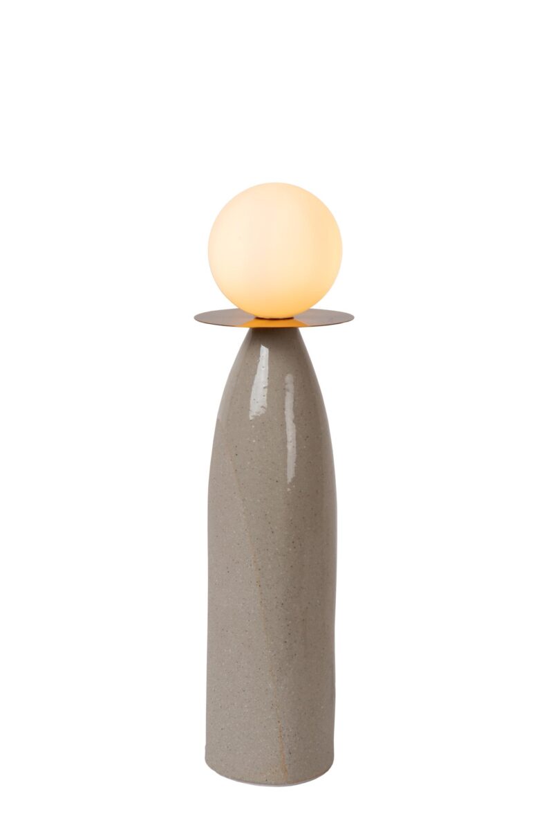 Lucide FIGARO - Table lamp - Ø 12 cm - 1xG9 - Grey