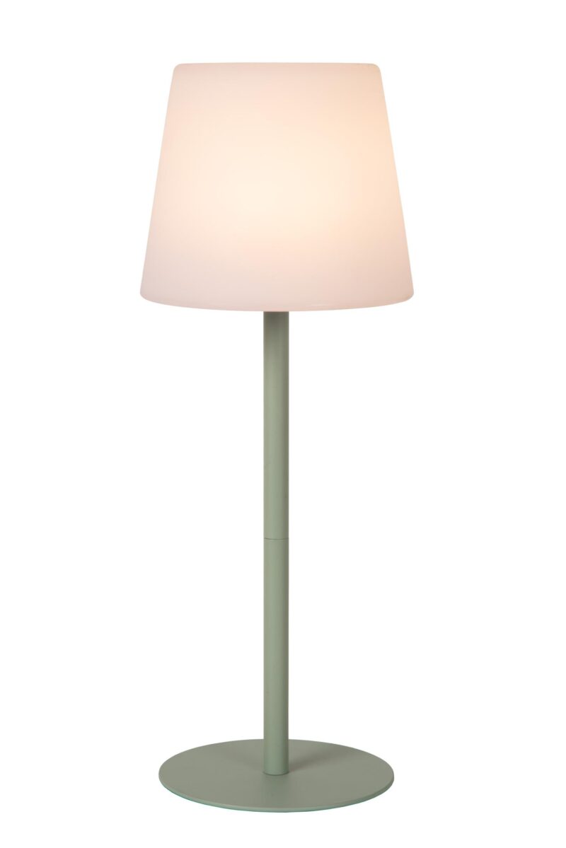 Lucide TYON - Rechargeable Table lamp Indoor/Outdoor - Battery pack - LED Dim. - IP65 - Green