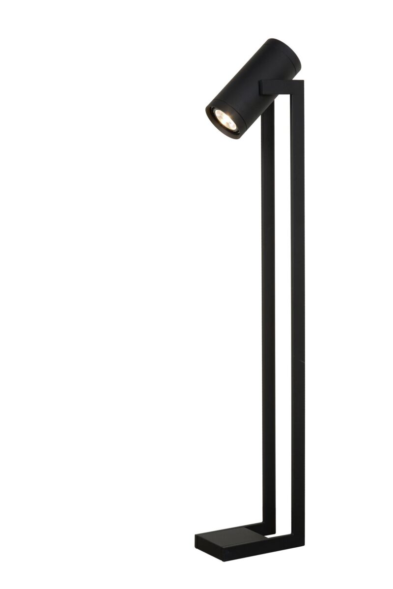 Lucide DOME - Floor lamp - LED Dim to warm - GU10 (ES111) - 2x12W 2200K/3000K - Black