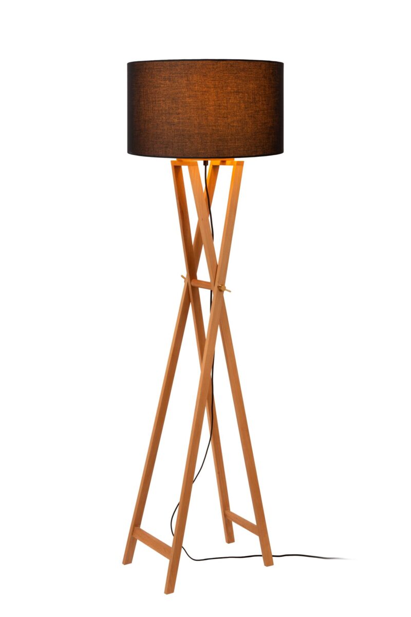 Lucide TRAFALGAR - Floor lamp - Ø 48 cm - 1xE27 - Natural