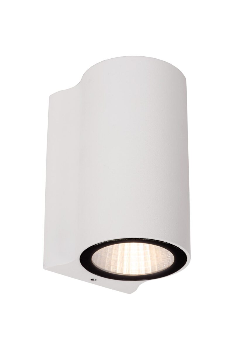 Lucide AKRA - Wall light Indoor/Outdoor - LED - 1x6W 2700K - IP54 - White