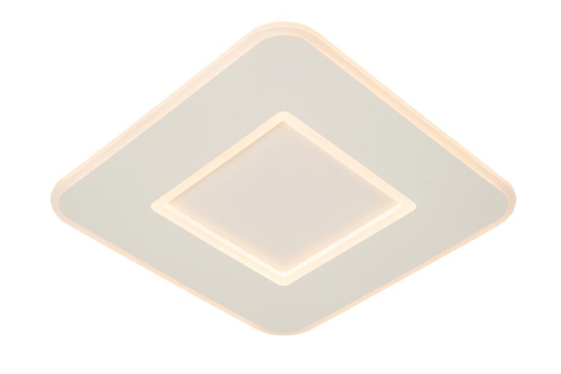 Lucide AXELLE - Flush ceiling light- LED 3 StepDim - 1x24W 2700K - White
