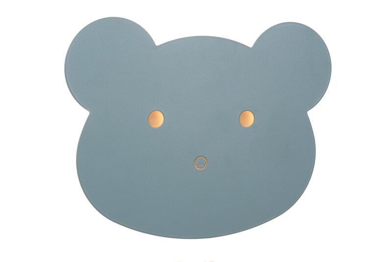 Lucide CHARLIE - Wall light Children - LED Dim to warm - 1x7W 2600K/2700K - Blue