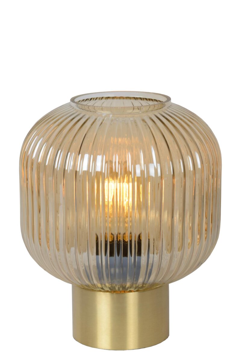 Lucide MALOTO - Table lamp - Ø 20 cm - 1xE27 - Amber