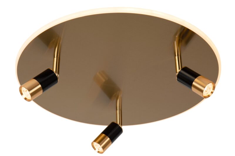 Lucide JUBEL - Flush ceiling light - Ø 48 cm - LED - CCT - 2700K - Matt Gold / Brass