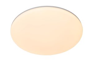 Lucide OLSON - Flush ceiling light - Ø 45 cm - LED Dim. - CCT - 1x45W 3000K/6500K - Opal